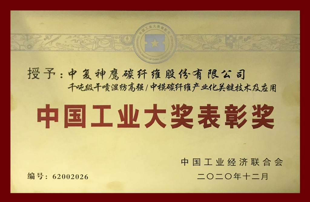 中國工業(yè)大獎表彰獎